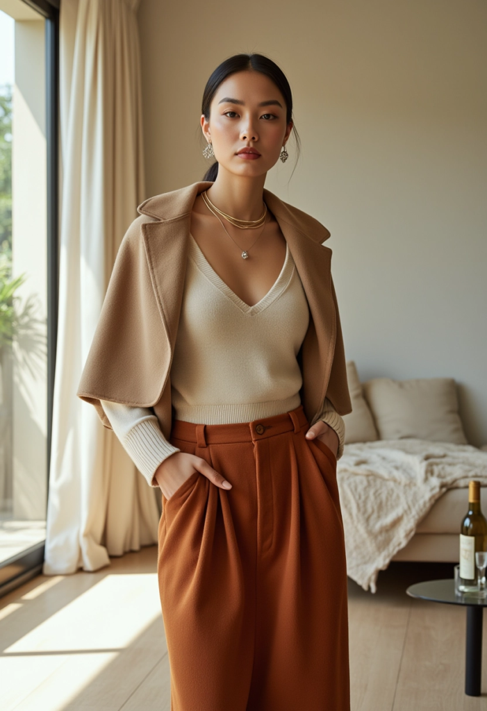 Women's Trench Coat,Double-Breasted Styles,Trench Coat