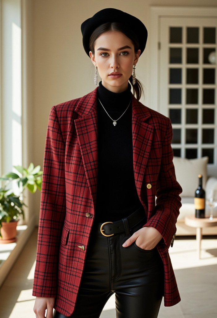 Women's Trench Coat,Double-Breasted Styles,Trench Coat