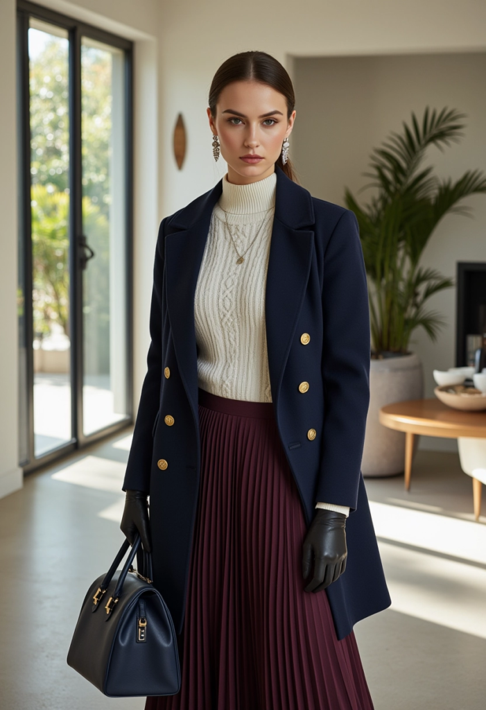 Women's Trench Coat,Double-Breasted Styles,Trench Coat