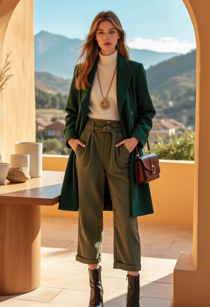 Women's Trench Coat,Double-Breasted Styles,Trench Coat