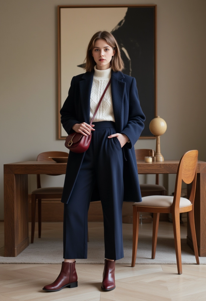 Women's Trench Coat,Double-Breasted Styles,Trench Coat