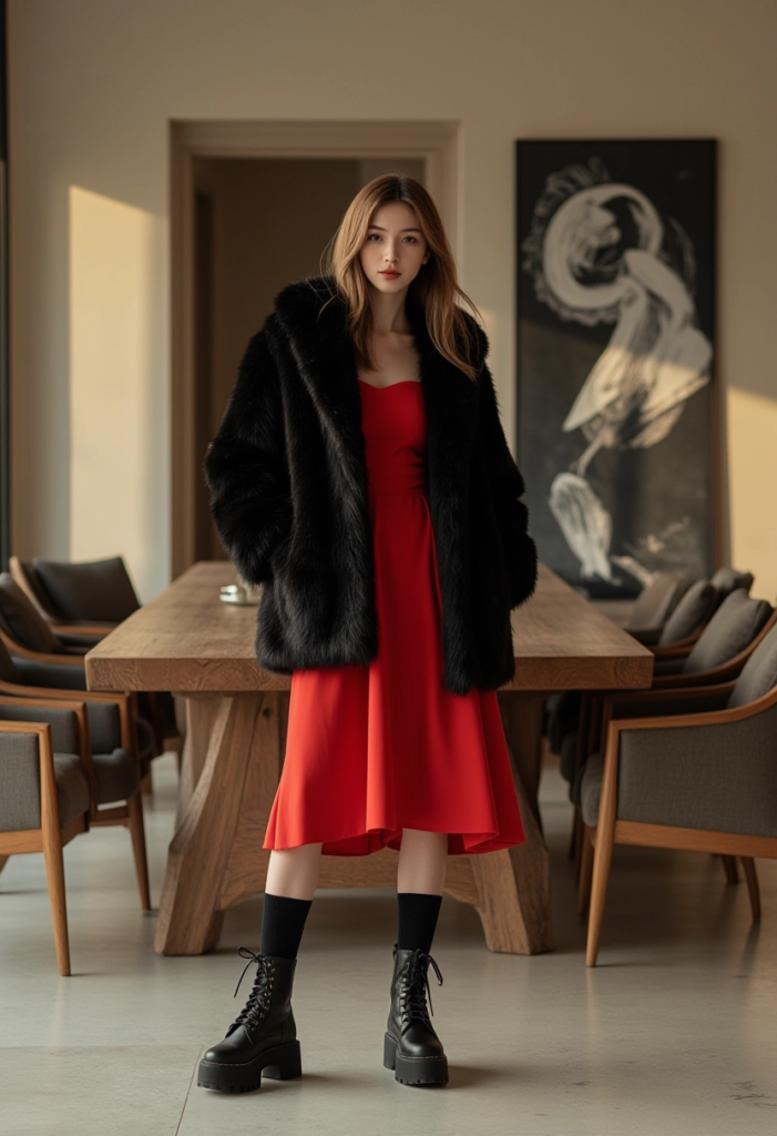 Women's Trench Coat,Double-Breasted Styles,Trench Coat